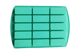 Molde silicona 15 barritas rectangulares 